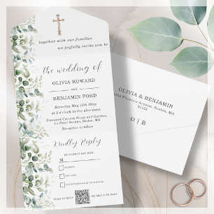 Casamento religioso   Código QR Eucalyptus