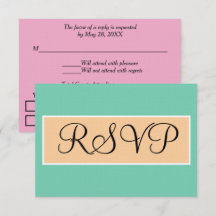 Casamento Resposta Seafoam Verde Rosa