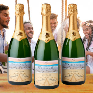 Casamento Rosa Blush Pink Beach 2 Heart Sand Spark