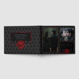 Casamento Rosa Damasco Preto Gótico