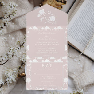 Casamento Rosa Rosa Cor-De-Rosa Esbranquiçada, Tud