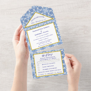 Casamento Russo Português de Azulejos do Mediterrâ