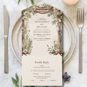 Casamento Rustic Botanical Greenery