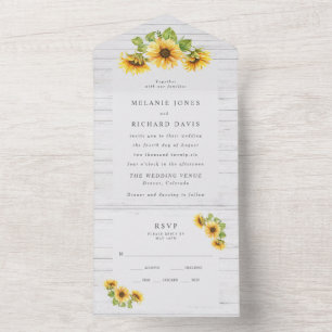 Casamento Rustic Country Sunflower