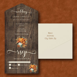 Casamento Rustic Fall Autumn Pumpkins