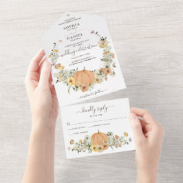Casamento Rustic Floral Harvest Fall Pumpkin