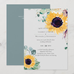 Casamento Rustic Garden Sunflower