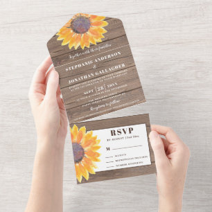 Casamento Rustic Sunflower Barn Wood