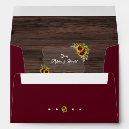 Casamento Rustic Sunflower Old Barn Burgundy
