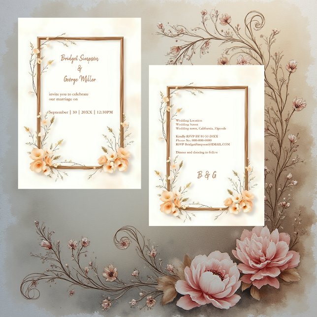 Casamento Rustic Terthy Floral Harmonia (Criador carregado)