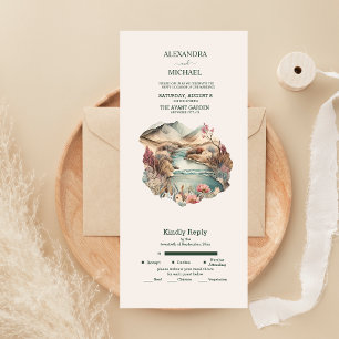 Casamento Rústico Boho com Aquarela nas Montanhas