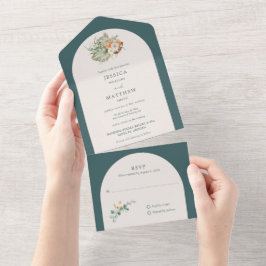 Casamento Rústico Boho com Flores de Outono