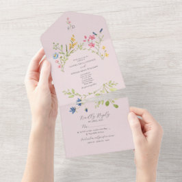 Casamento Rústico Boho Rosa Selvagem