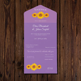casamento rústico com girassóis