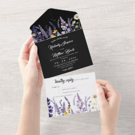 Casamento Rústico de Jardim com Lavanda e Flores S