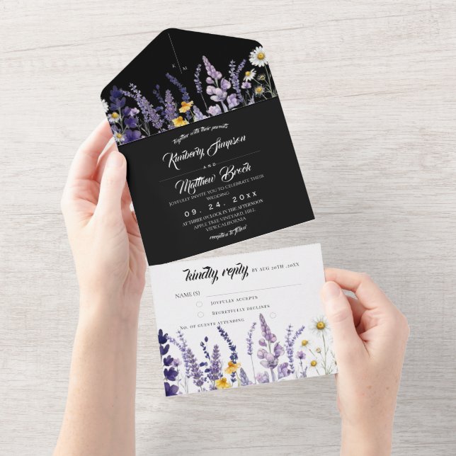 Casamento Rústico de Jardim com Lavanda e Flores S (Tearaway)