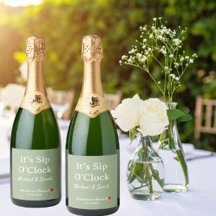 Casamento Rústico Sage Verde É Hora de Beber Perso