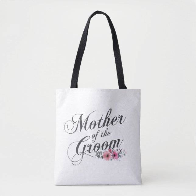 Casamento Simples da Mãe do Noivo | Bolsa Tote (Frente)