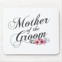 Casamento Simples da Mãe do Noivo | Mousepad