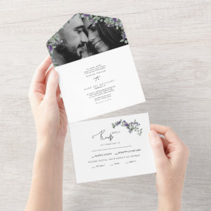 Casamento Simples de Foto Eucalyptus e Lavanda Doi