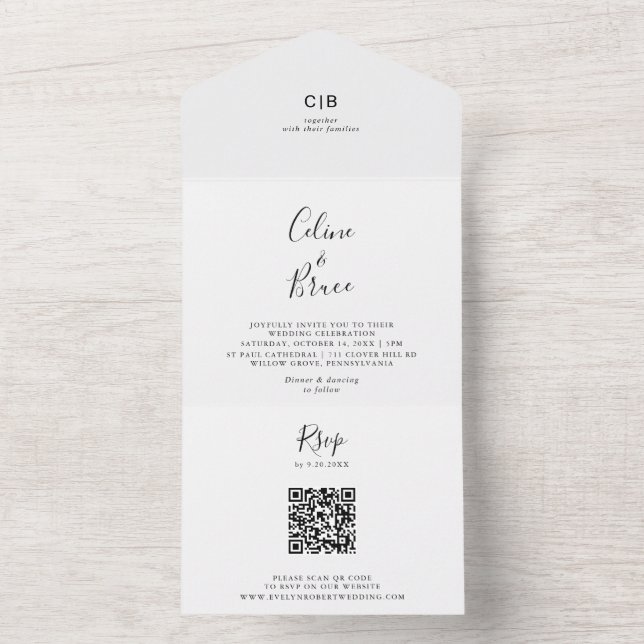 Casamento Simples Minimalista (Inside)
