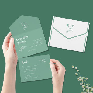 Casamento Simples Moderno Acapulco Verde