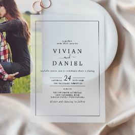 Casamento Simples Moderno Elegante Russo Minimalis