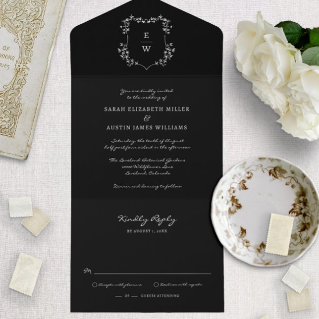 Casamento Simples Preto (Criador carregado)