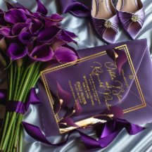 Casamento Sofisticado com Lírio-de-Calla Roxo