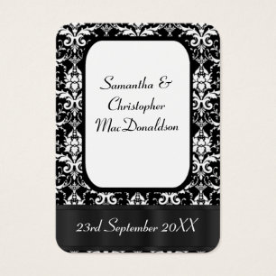 casamento tema damasco preto e branco a favor do o