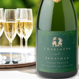 Casamento Temático de Dinossauros Verde Escuro