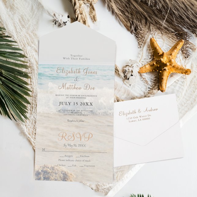 Casamento tropical de praia/Oceanside (Criador carregado)