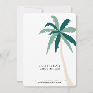 Casamento Tropical na Praia Salve a Data