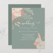 Casamento Tropical Pampas Grass Terracotta