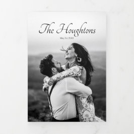 Casamento Único Salvar o Anúncio de Data