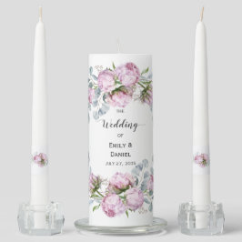 Casamento Verde e Pêonias Rosa Esbranquiçadas