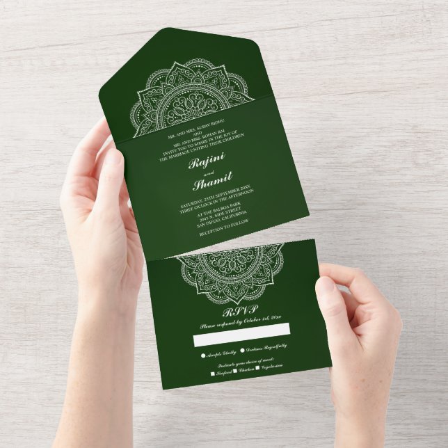 Casamento Verde Indígena Elegante (não é necessári (Tearaway)