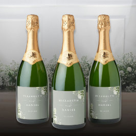 Casamento Verde Oliva Floral Elegante