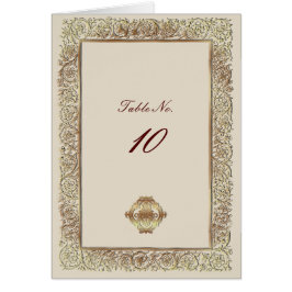 Casamento Vermelho Indiano - Cartão de Número de T