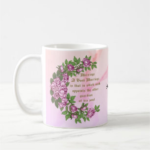 Casamento Verse canecas de casamento