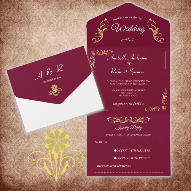 Casamento Victoriano Elegante (Criador carregado)