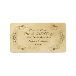 Casamento vintage 1 com palha - Etiquetas correspo