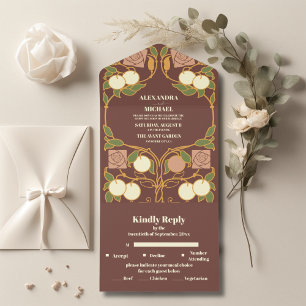 Casamento Vintage Art Nouveau