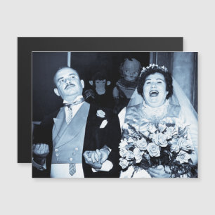 Casamento vintage Picture Happy Casal Bride