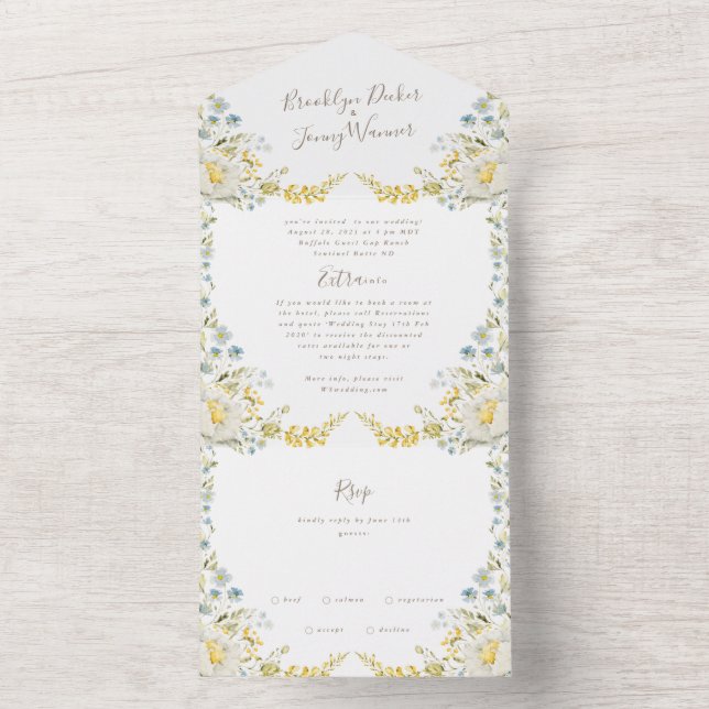 Casamento Vintage Primavera Boho Wildflower Pampas (Interno)