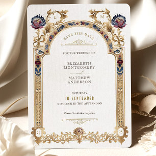 Casamento vitoriano Ranunculus Salve o Cartão de D