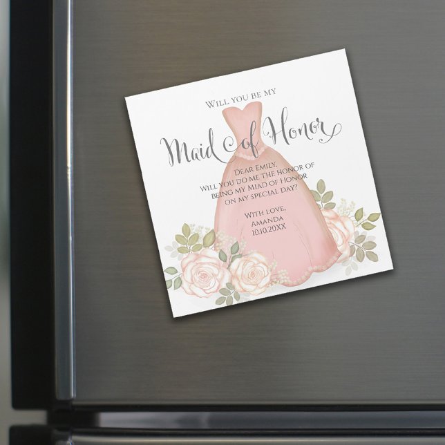 Casamento Você será minha Mídia de Honra Watercolo (Criador carregado)