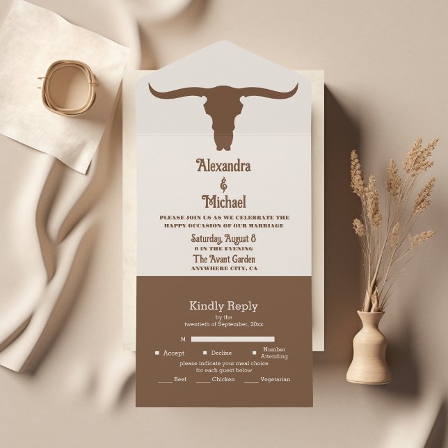 Casamento Western de Rancherio Country Sudoeste (Criador carregado)