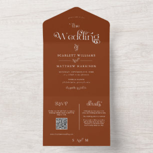 Casamento Whimsical Elegante Terracotta