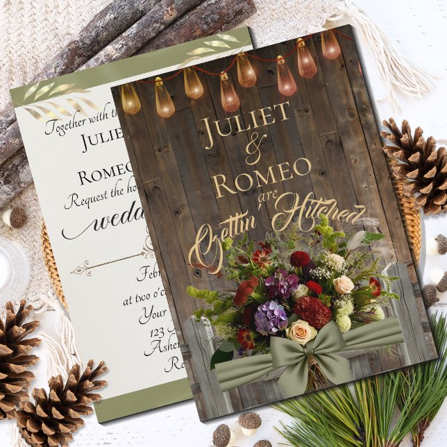 Casando-se com Flores Silvestres e Fita - Salvia (Criador carregado)